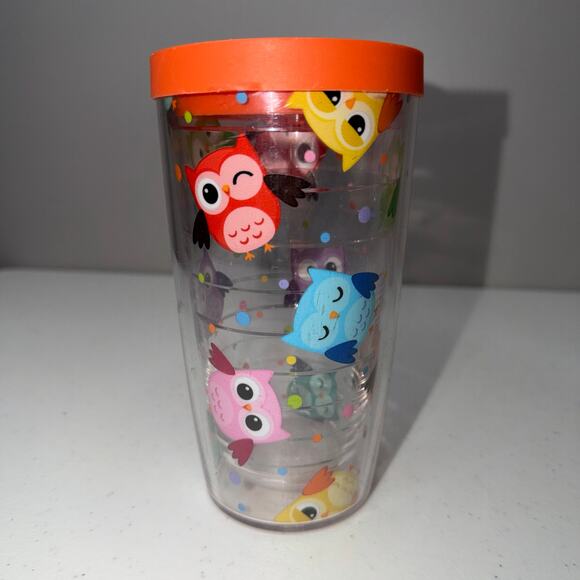 Tervis 16oz Owl Tumbler With Lid Insulated Double Wall Keeps Liquids Hot Cold - Picture 2 of 5